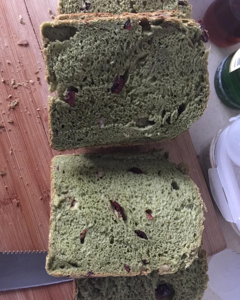 抹茶果干软吐司（松下PM105面包机版）