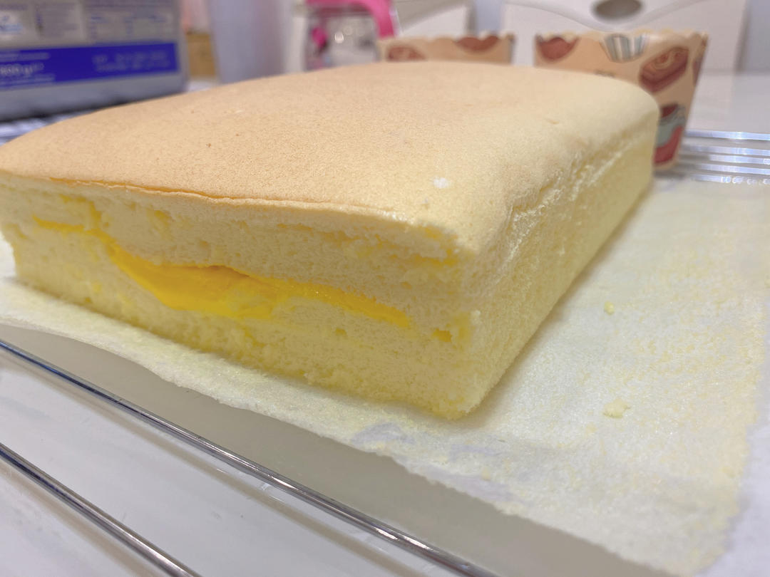 堪比柯基屁股
爆浆芝士🧀古早蛋糕