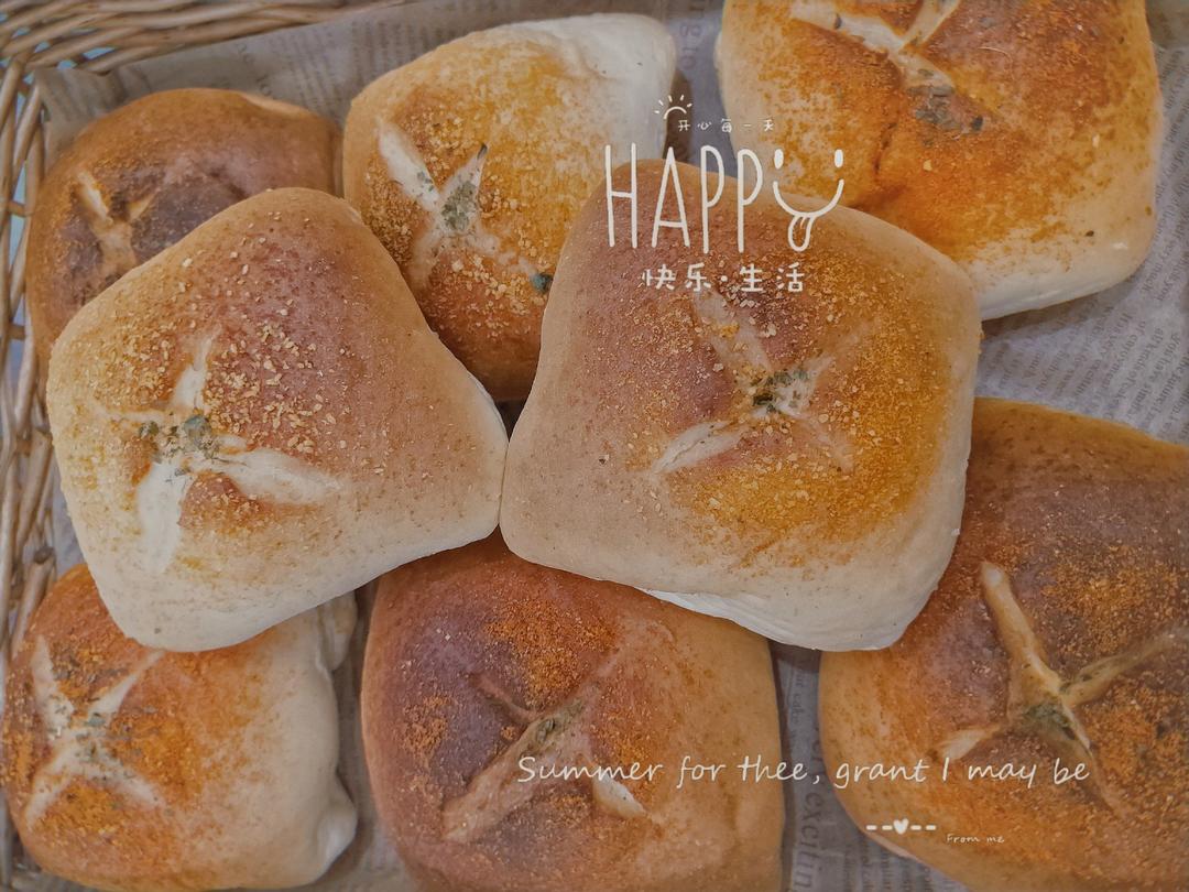 芝士熏鸡面包（万用方子）