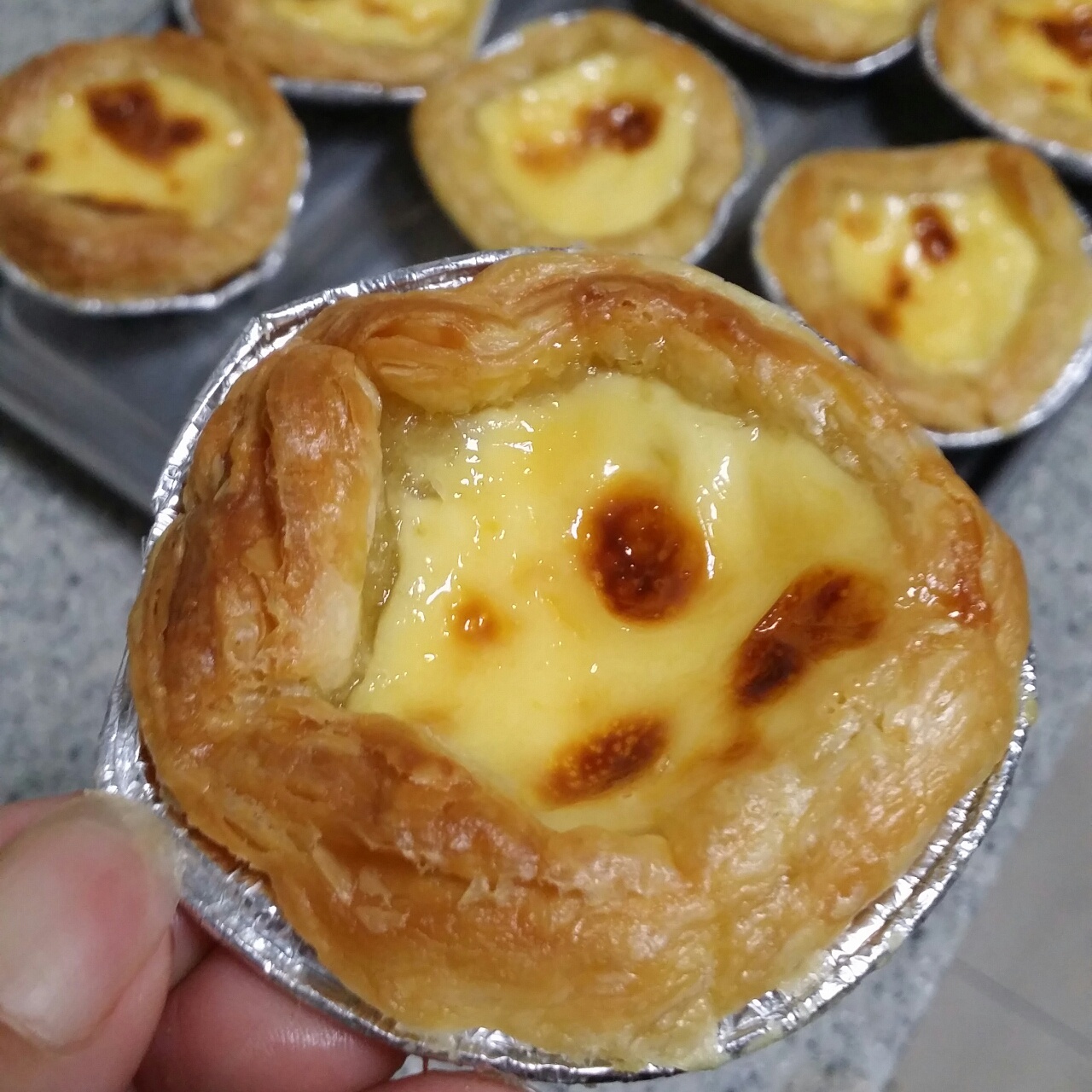 超完美味道超正的蛋挞配方，比KFC的还要嫩还要香~做过最好吃的蛋挞配方