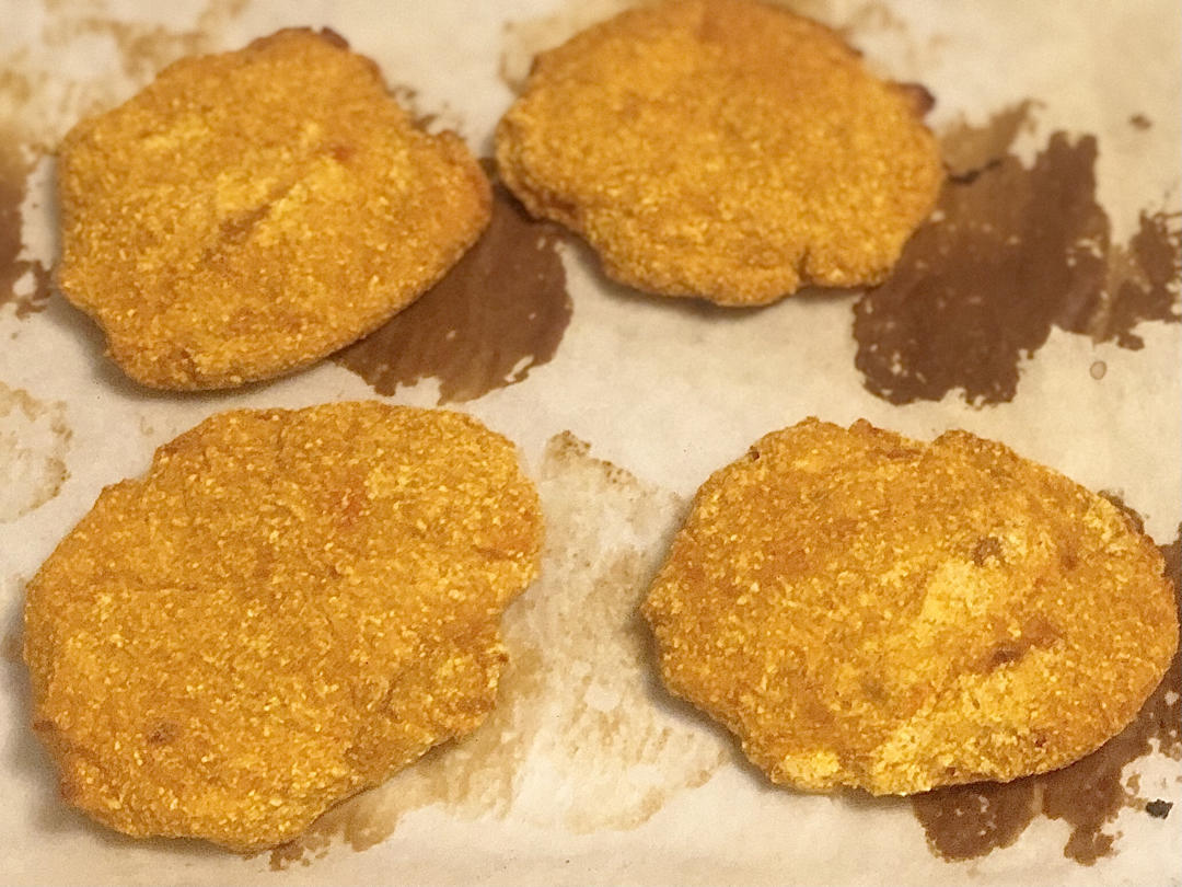 超低卡甜糯南瓜饼（洋车前子壳粉）