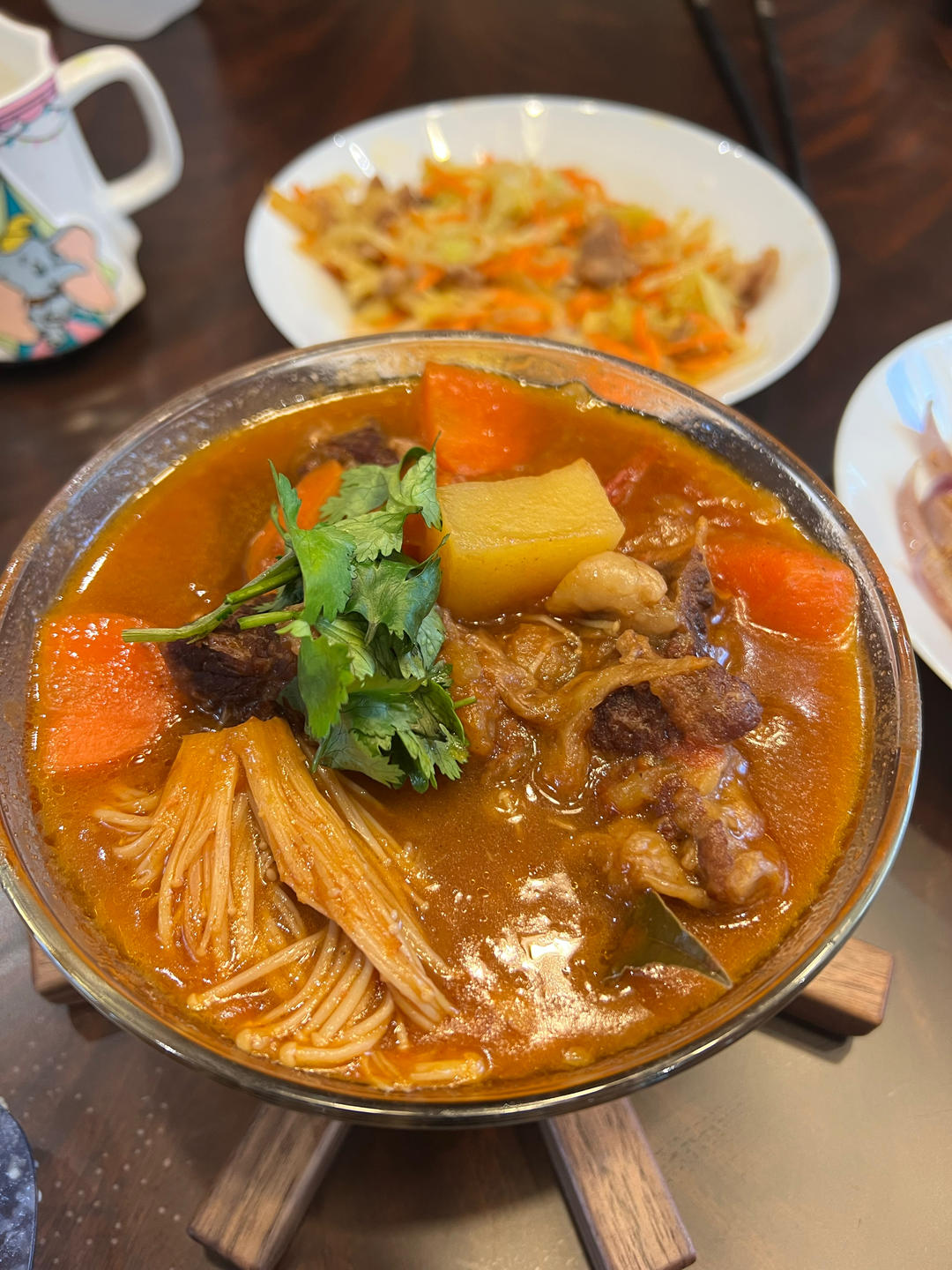 番茄土豆炖牛腩