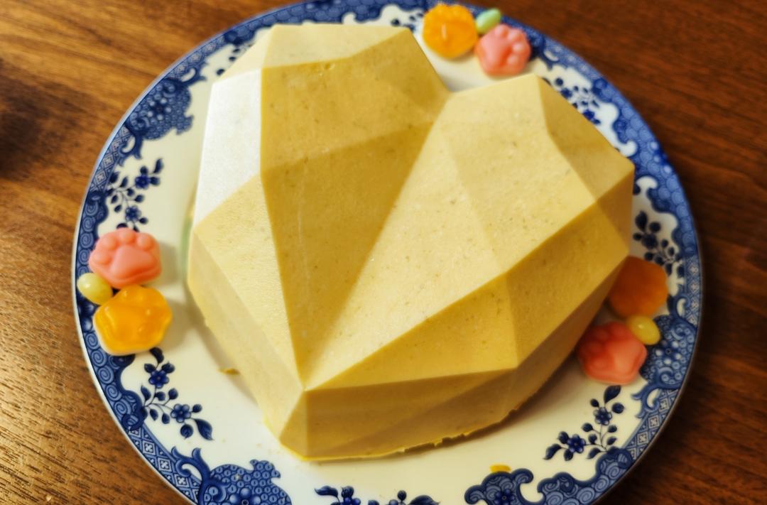 猫家菜谱~3D爱心慕斯蛋糕