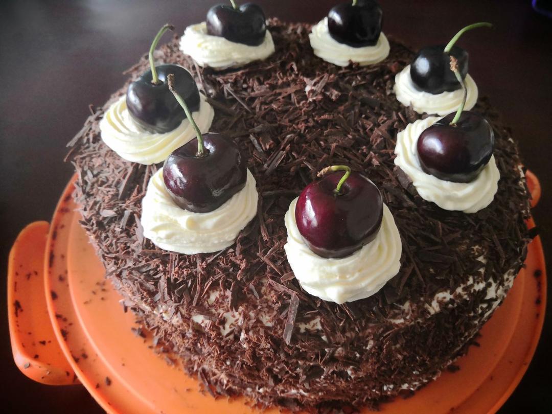 黑森林蛋糕6寸（新手零失败）