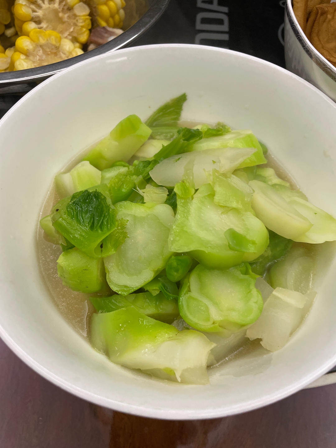 清炒娃娃菜头（儿菜）