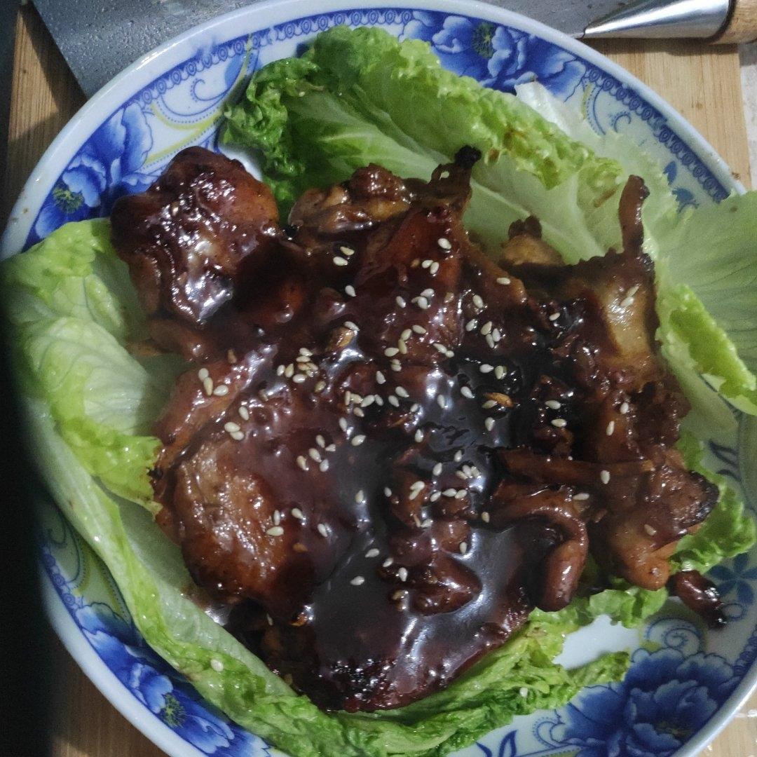 照烧鸡腿肉