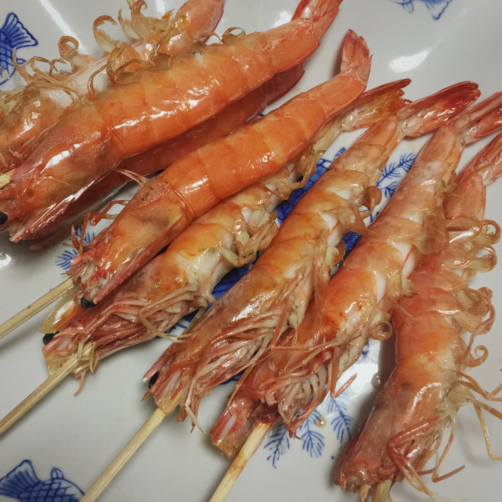 盐烤阿根廷红虾
