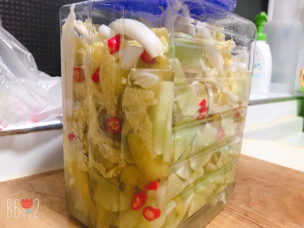 泡椒青笋娃娃菜