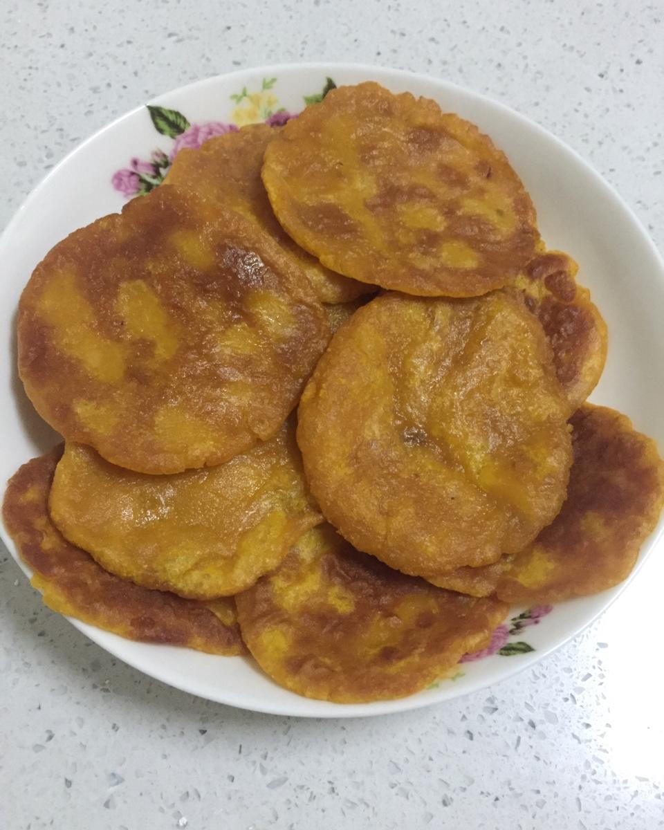 南瓜糯米饼