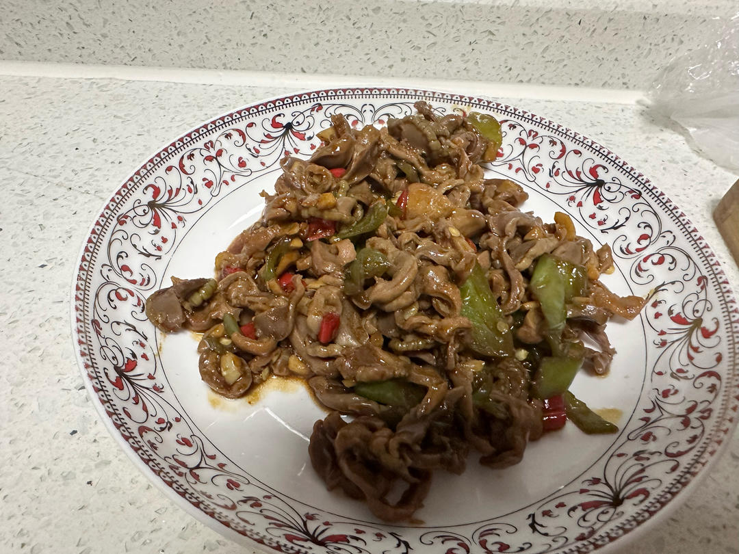 爆炒鸡胗