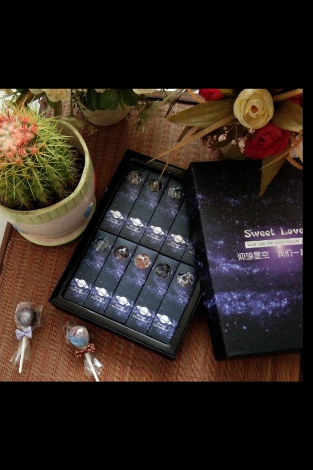 艾素糖圆球星空棒棒糖作法