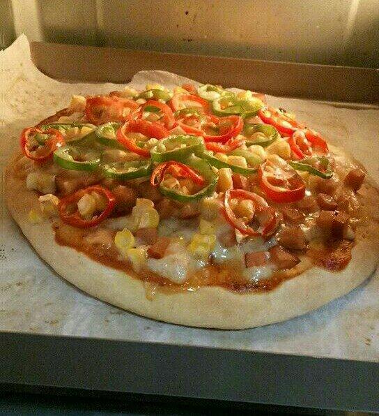 金枪鱼火腿pizza