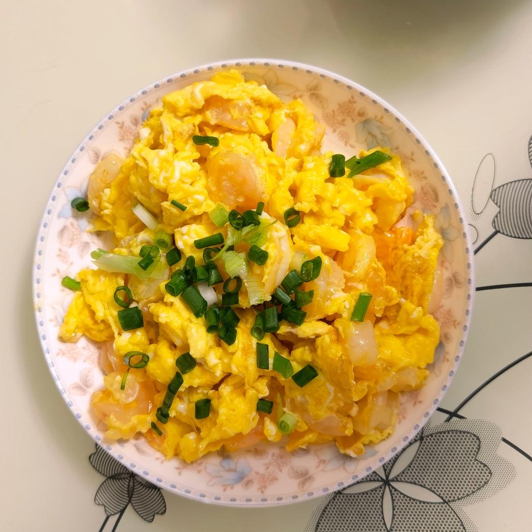 虾仁滑蛋