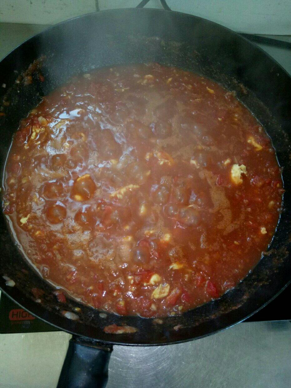 番茄鸡蛋打卤面