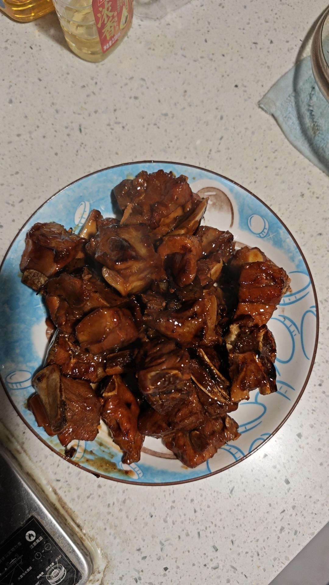 糖醋排骨（用少油，不炒糖色，家常做法，通俗易懂，甜酸适口）