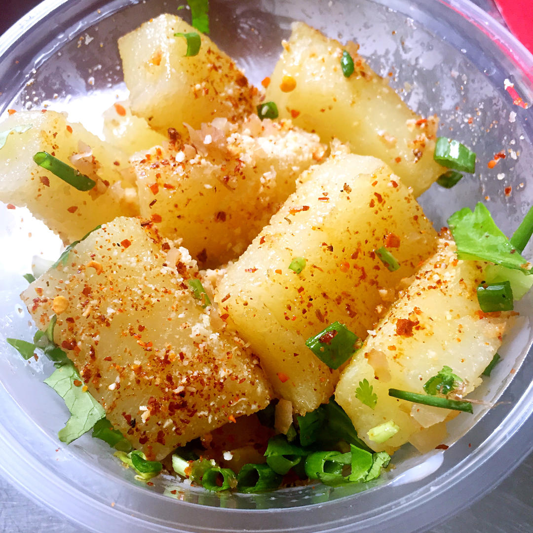 炸凉粉的做法 步骤3