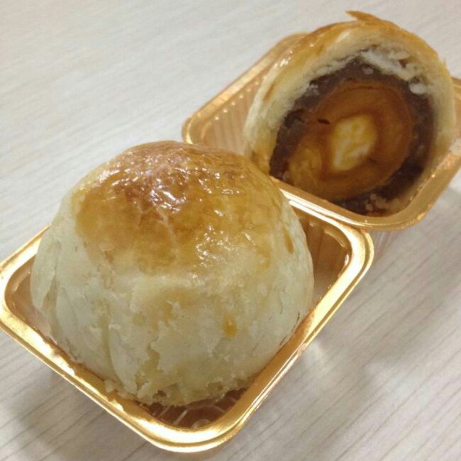 素油版酥皮鲜肉月饼，更健康