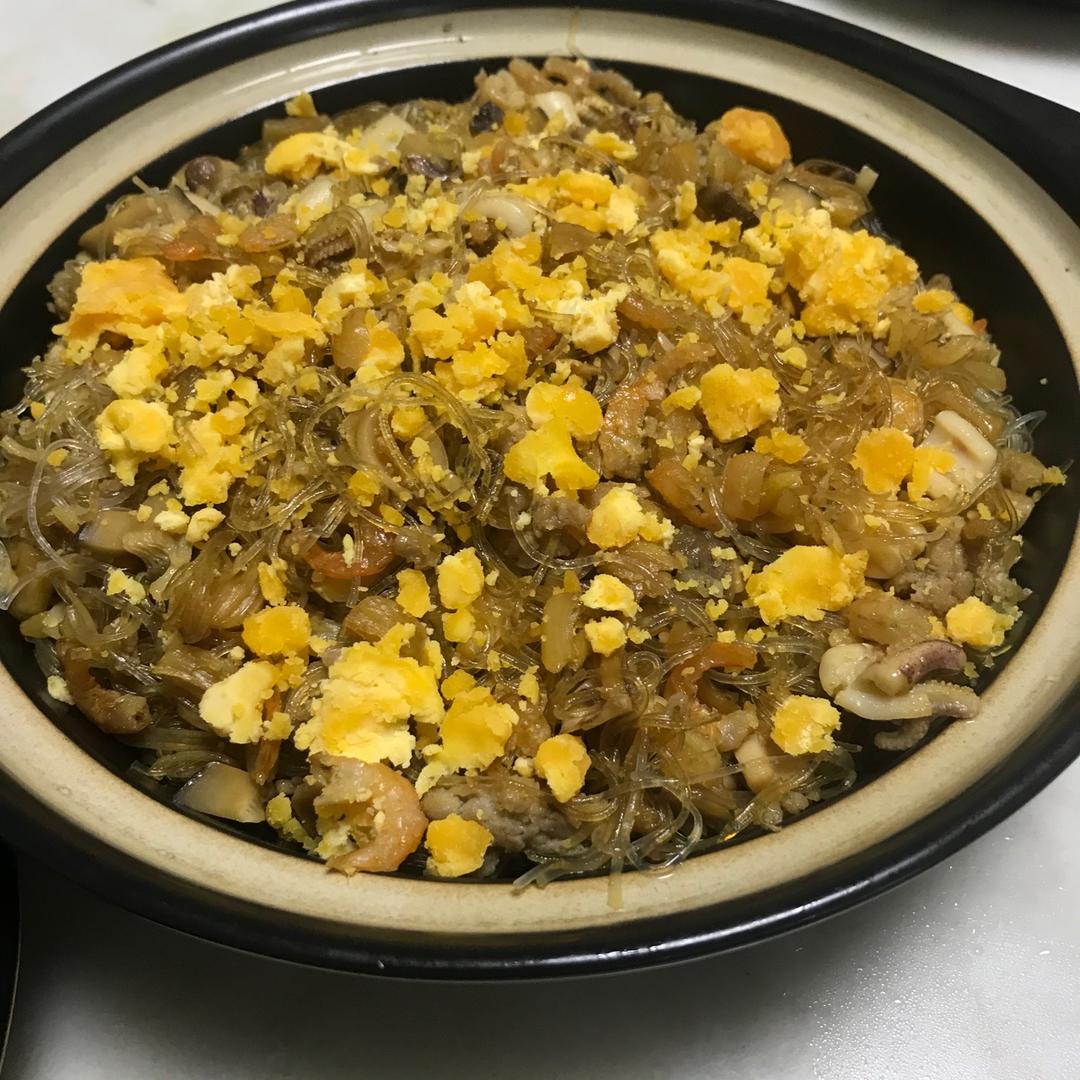 去餐厅必点的粤式虾皇粉丝煲