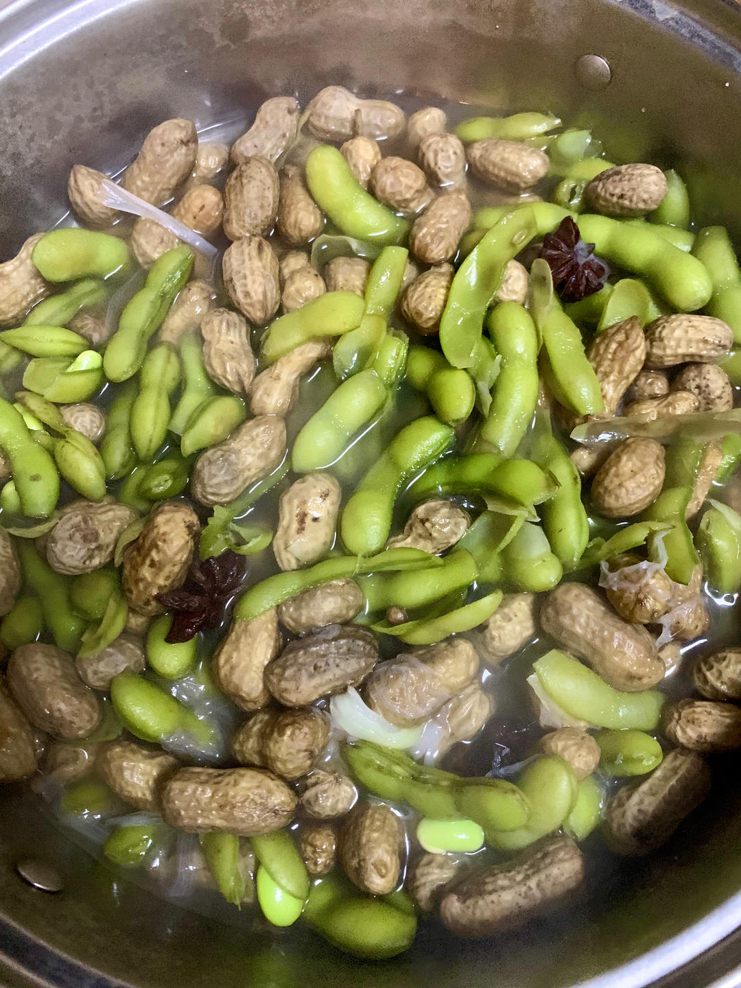 夏日必备煮五香毛豆花生🥜