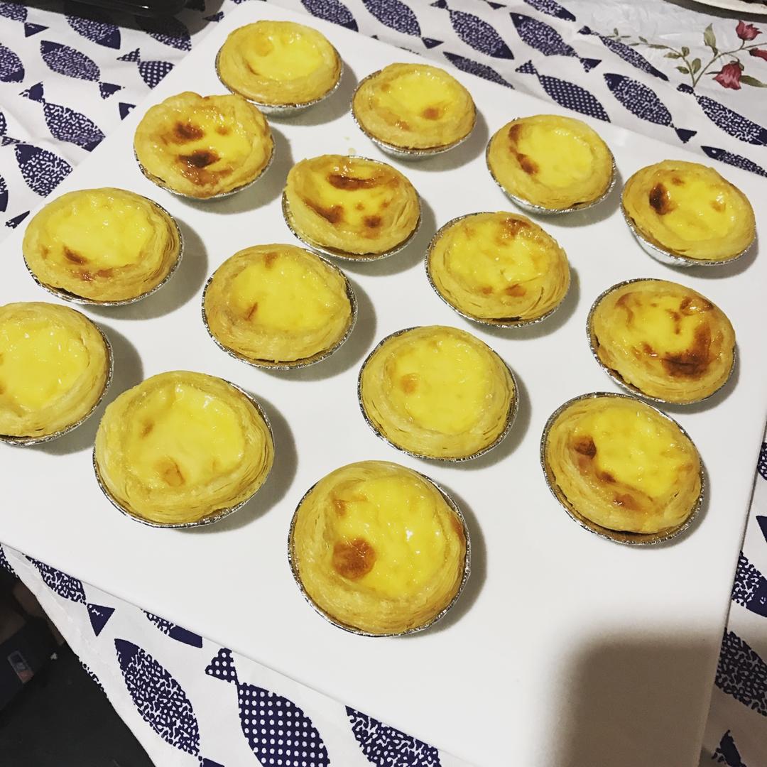 超完美味道超正的蛋挞配方，比KFC的还要嫩还要香~做过最好吃的蛋挞配方