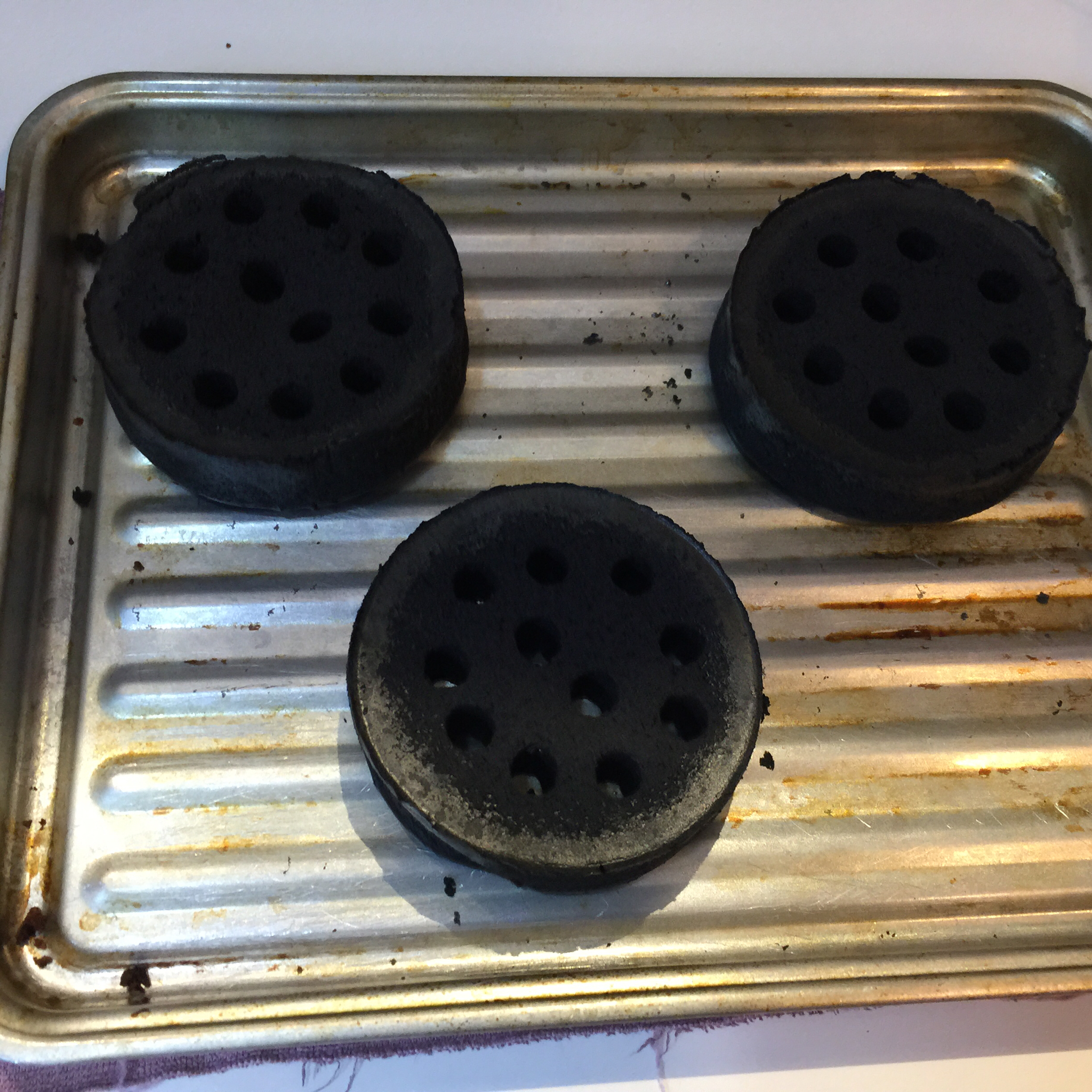 爆红网络的煤球蛋糕~戚风版