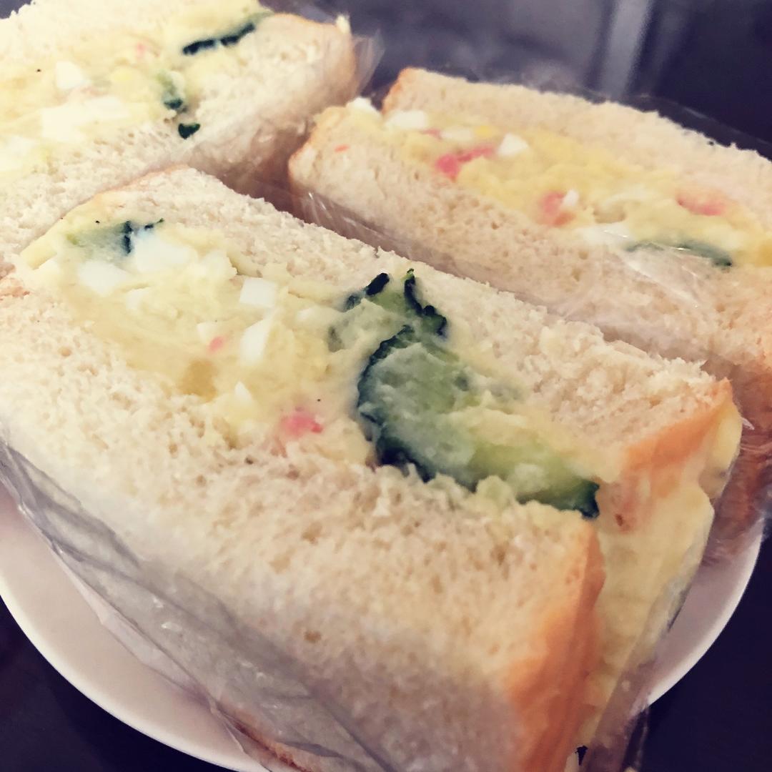 土豆泥三明治