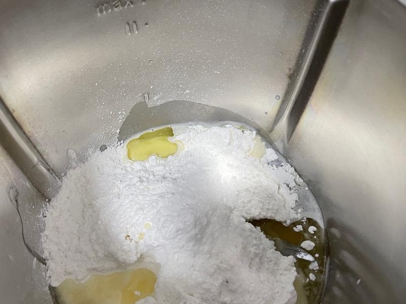 纯奶手撕吐司的做法 步骤1