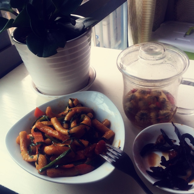 开心熊_niyh做的韩式辣炒年糕