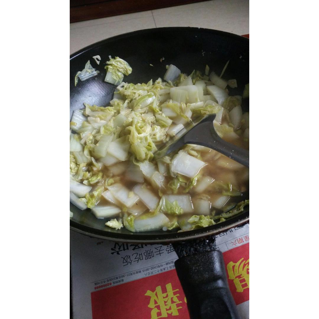 炒大白菜帮子