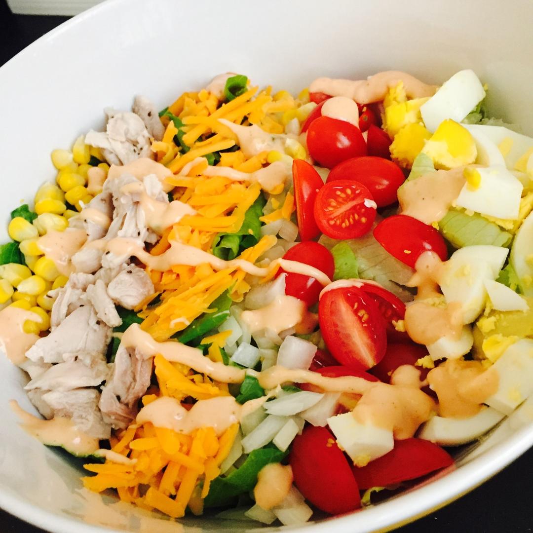 营养齐全的【Cobb Salad】