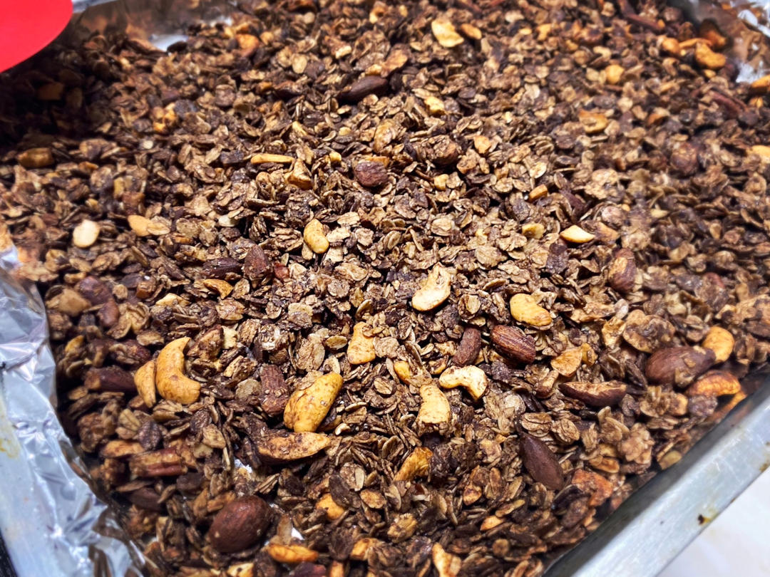 超快手低卡早餐烤燕麦片（Granola）