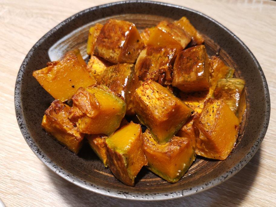 烤南瓜块🎃（健康美味）