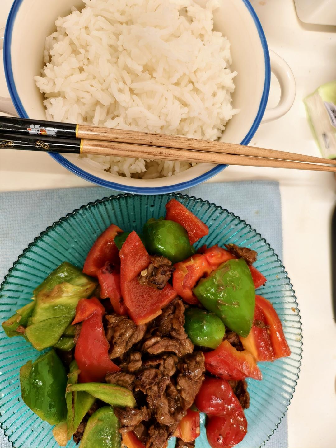 零失败的彩椒炒牛肉
