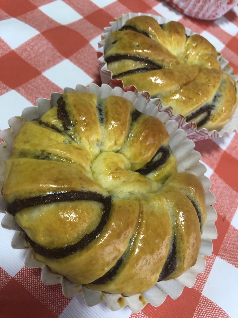 豆沙面包卷