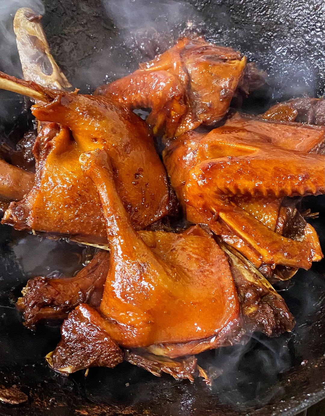 好吃到舔手指的麻油鸭、酱鸭