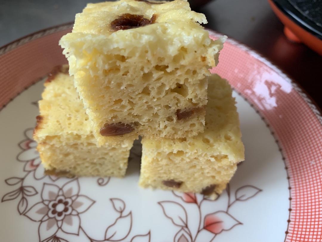 牛奶鸡蛋玉米发糕