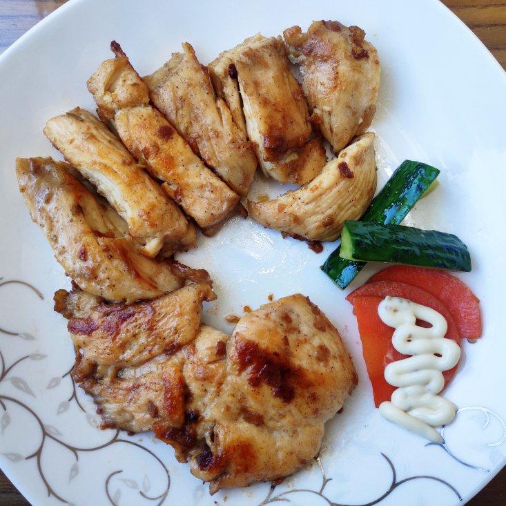 酷炫屌炸天好吃的煎鸡胸肉（香蒜蜂蜜煎鸡胸肉）