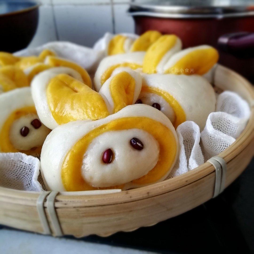卡通兔子馒头