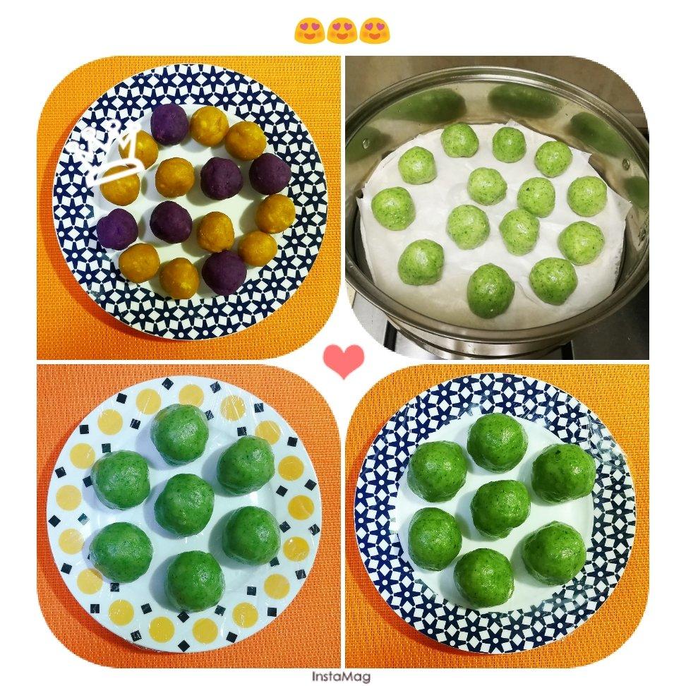 乐宝梦想成真做的自制青团