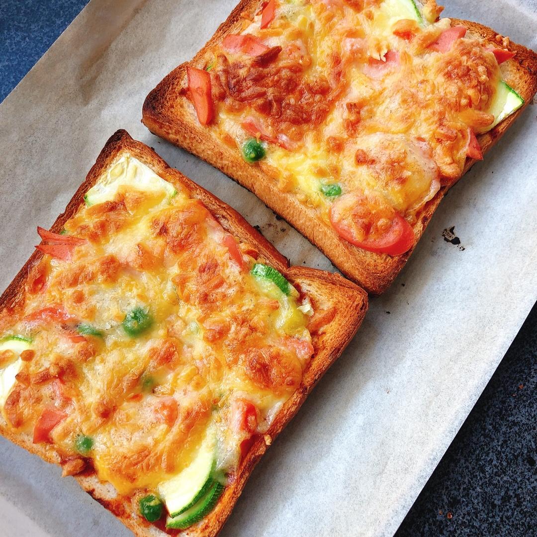 超好吃面包披萨🍕