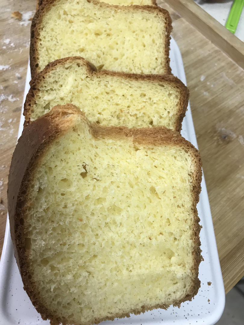 低筋面粉版奥地利小胡的奶香面包