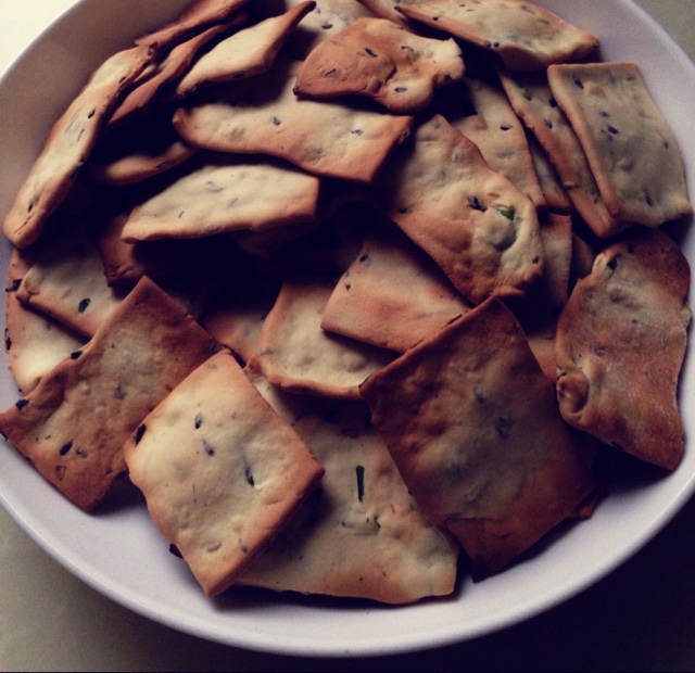 香葱苏打饼干