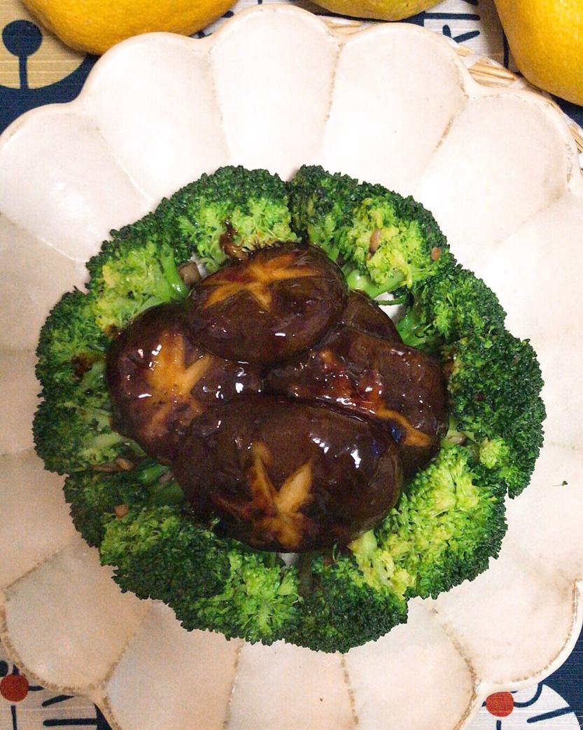 蚝油香菇小油菜