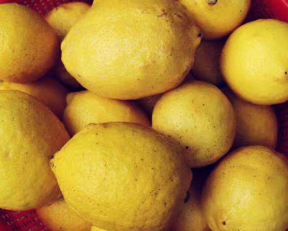 新鲜柠檬片保存（冰箱，不烘干，不榨汁）的做法 步骤1
