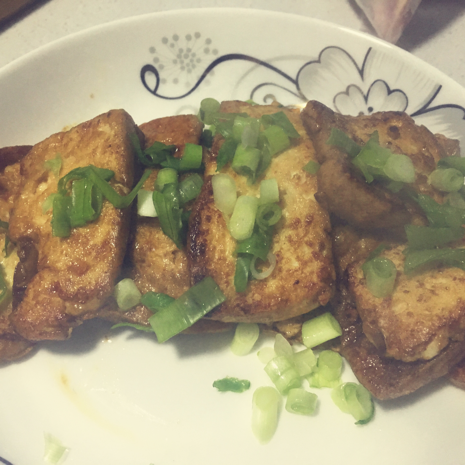 蚝油煎豆腐