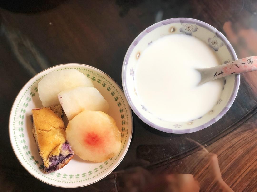 柠檬蓝莓快手面包丨健康·烘焙