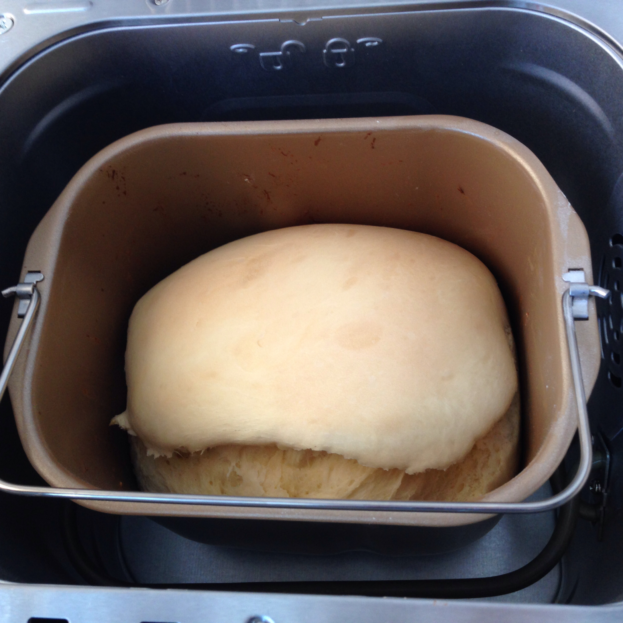 超级好吃的原味面包（面包机版）