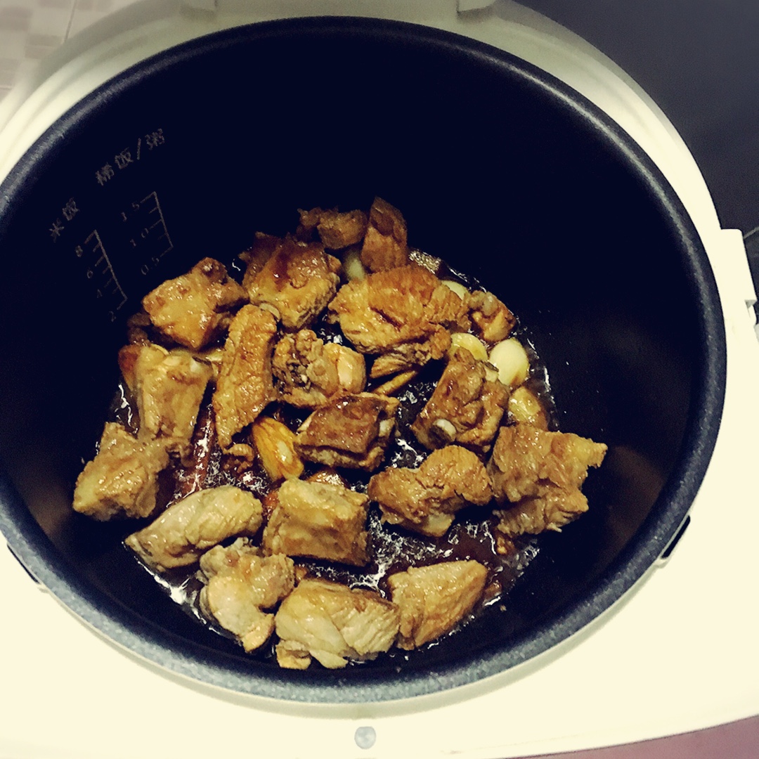 电饭锅版排骨焖饭