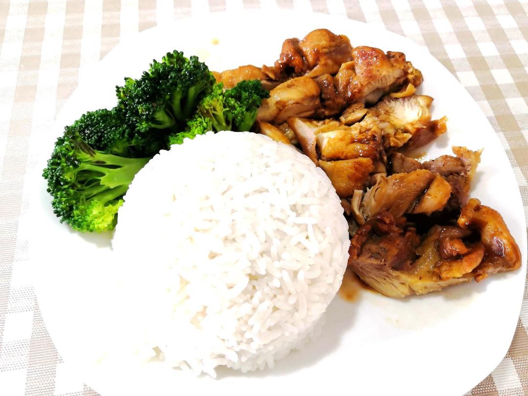 照烧鸡腿饭