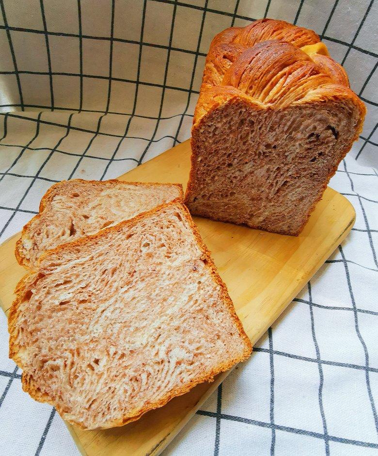 豆沙大理石吐司